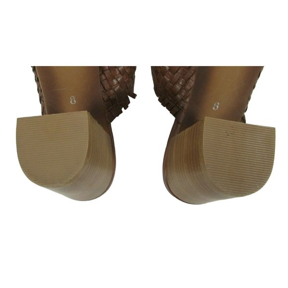 Vintage Foundry Co Louisa Woven Leather Sandal Women's Shoes size 8 - Picture 7 of 8